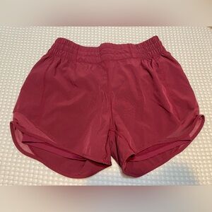 Mondetta Women's Maroon Athletic Shorts